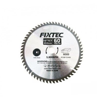 DISQUE BOIS 185*20MM 60 DENTS FIXTEC FIXTEC - 1